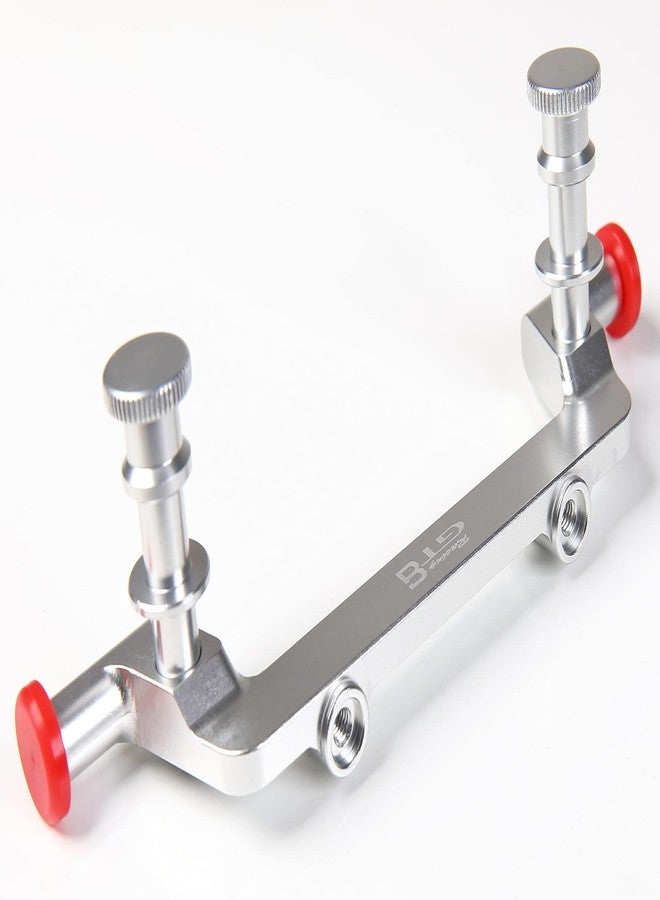 GTBRacing CNC Aluminum Font Body Mount for 1/5 Scale RC Car LOSI DBXL-E 2.0 DBXL 2.0 Upgrade Part (Silver) - Image 3